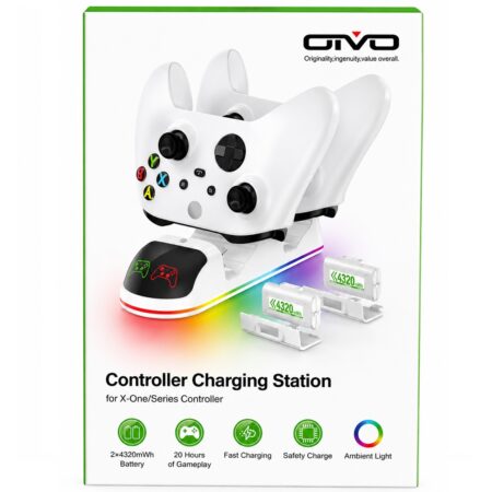 Controller Charger Station for Xbox Series X/S/Elite White