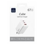 Cargador De Carga Rapida 67W 2C+A Cube Wi-G026