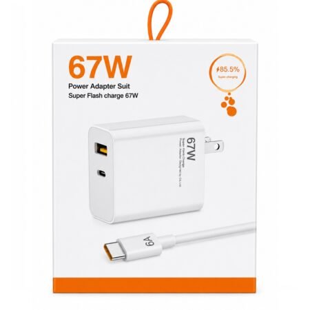 Power Adapter Super Flash Charge 67W