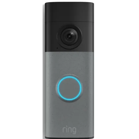 Ring Battery Doorbell 2k 2nd Gen Speckled Gray