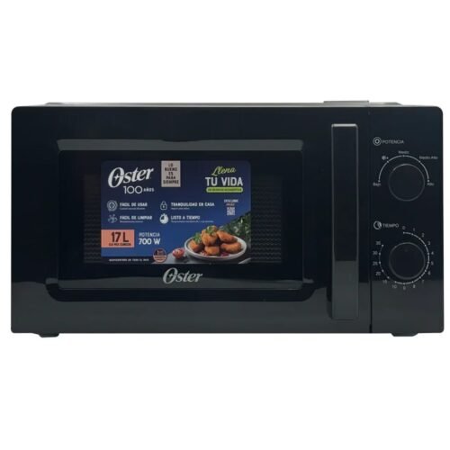 Microonda de Perilla 17L 700W Negro Oster OGW17102