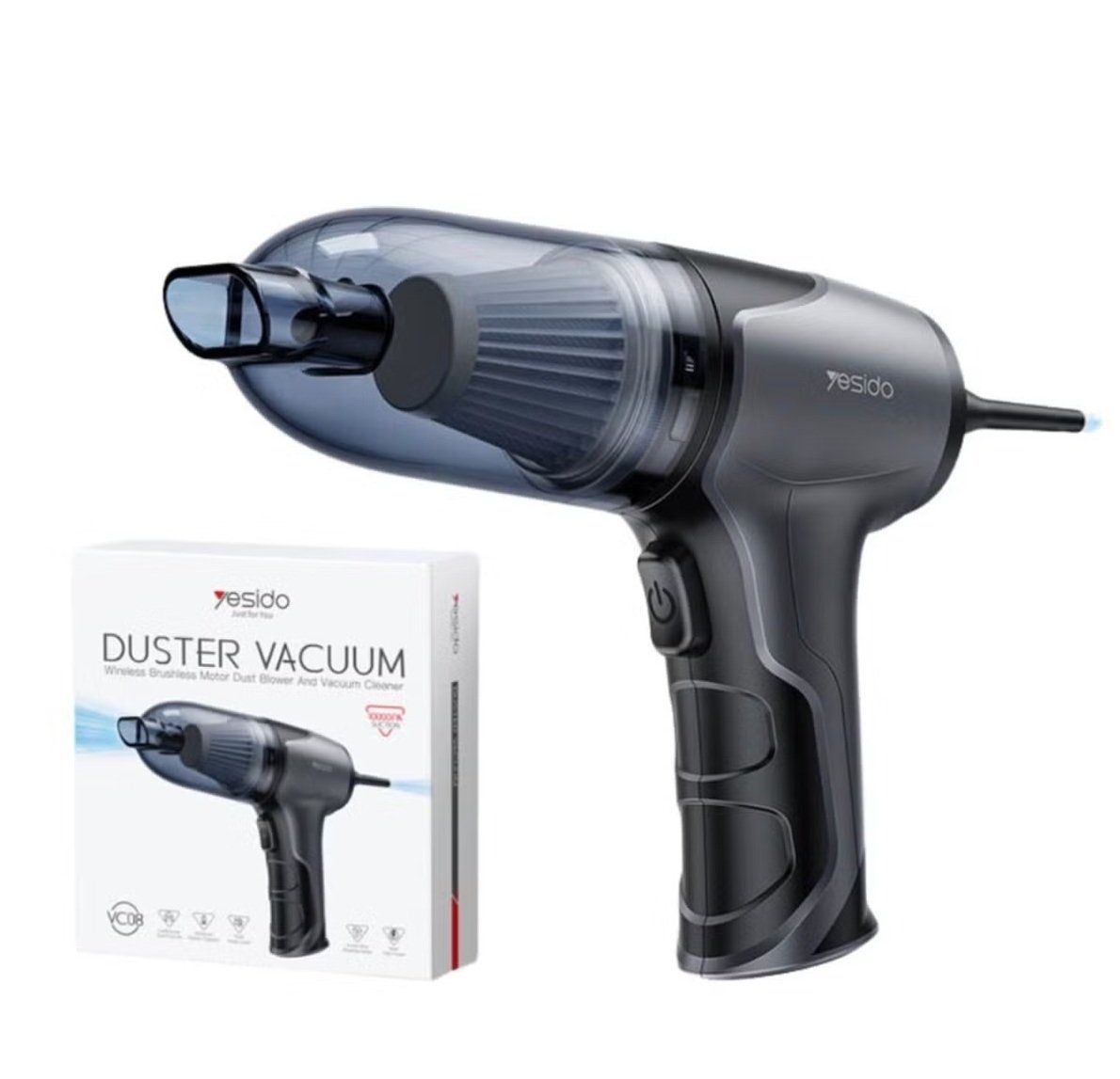 VC08 Duster Vacuum Wireless Brushless Motor Dust Blower 10000PA Suction VC08 - Imagen 1