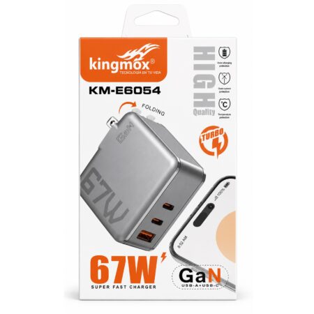 Cargador Kingmox KM-E6054 67W