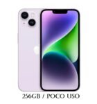 iPhone 14 256GB Purple Poco Uso 94% ESIM