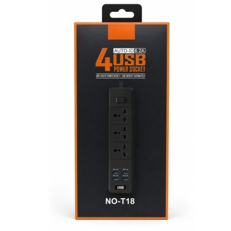 Regleta Auto ID6.2A 4 USB Power Socket NO-T18