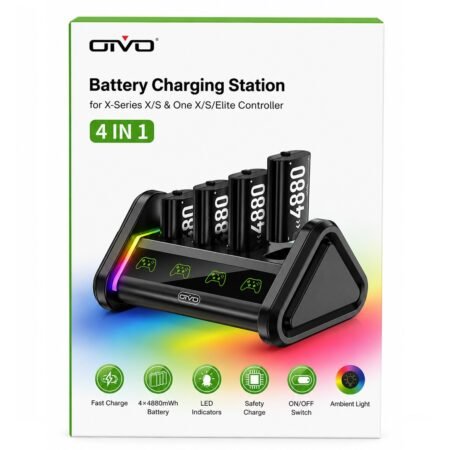 Baterías De 4880mWh Estación De Carga Xbox S/X