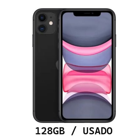 iPhone 11 128GB Negro Usado Poco Uso 65%