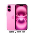iPhone 16 Plus 128GB Pink Poco Uso ESIM 92% A