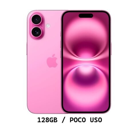 iPhone 16 Plus 128GB Pink Poco Uso ESIM 92% A
