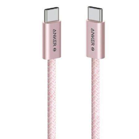 ANKER Zolo USB C to USB C 240W Fast Charging Cable Rosa
