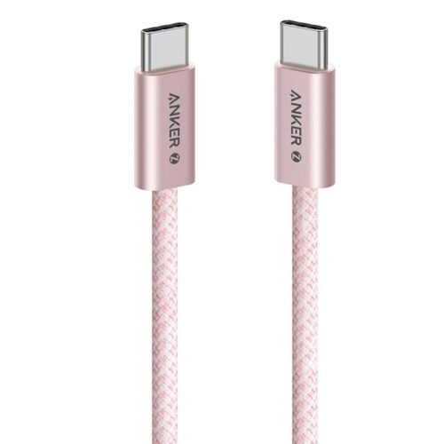 ANKER Zolo USB C to USB C 240W Fast Charging Cable Rosa