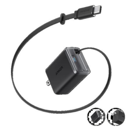 ANKER Nano Charger (35w built-in retractable usb-c cable)