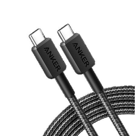 ANKER 322 Braided USB-C to USB-C Cable 6FT Negro