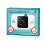 5G LTE Wireless Modem Wifi Pro 6 3000MAH Blanco