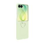 Galaxy Z Flip8 Silicone Ring Magnet Case Mint