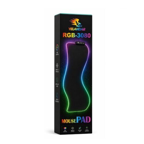 MousePad Grande con RGB Yelandar RGB-3080