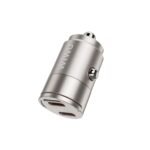 Wiwu Nano USB-C+USB-C Car Charger 30W Wi-QC029