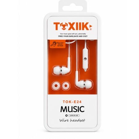 Audifonos TOXIIK Tok-E24 Music