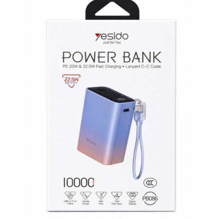 Power Bank 22.5W 10000mAh PB086
