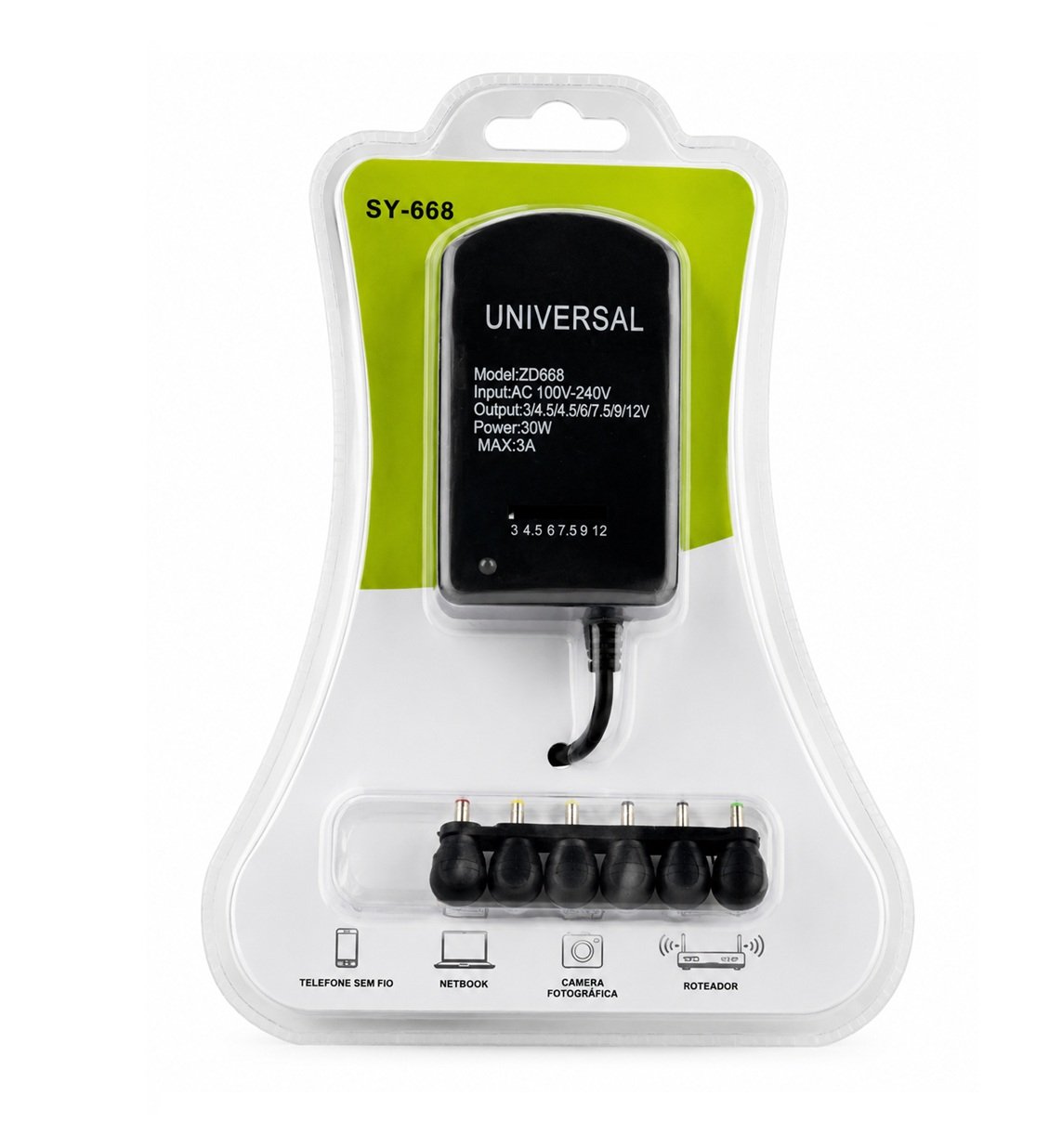 sy-688 Cargador Universal SY-668 ZD668 - Imagen 1