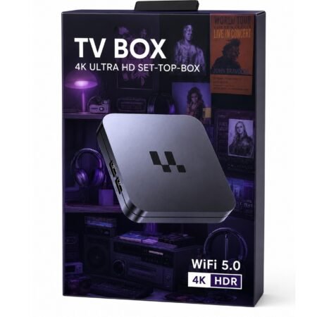 TV BOX 4K Ultra HD Set-Top-Box WiFi 5.0 KM-Y11