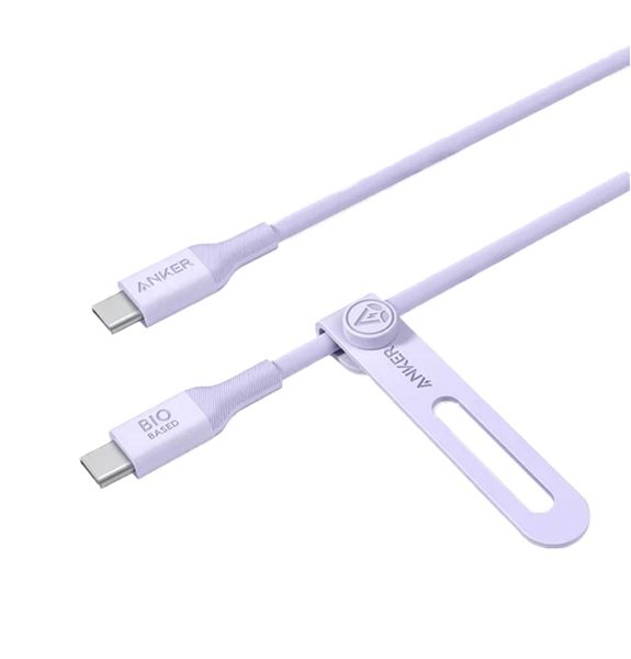 violet anker ANKER 544 USB-C TO USB-C Cable Violet - Imagen 1