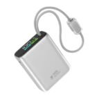 Power Plus Buit-in Cable Power Bank T203ALF 10000mAh Mini