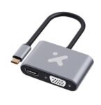 XTech 2-in-1 USB-C to HDMI+VGA XTC-542