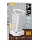 Power 12 Socket 2500W Smart Guard PD Fast 20W
