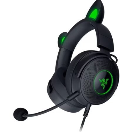 Razer Kraken Kitty V3 X Wired Over The Ear Gaming Black