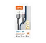Cable 30W USB-A A Micro-USB 1M Negro LS641S6