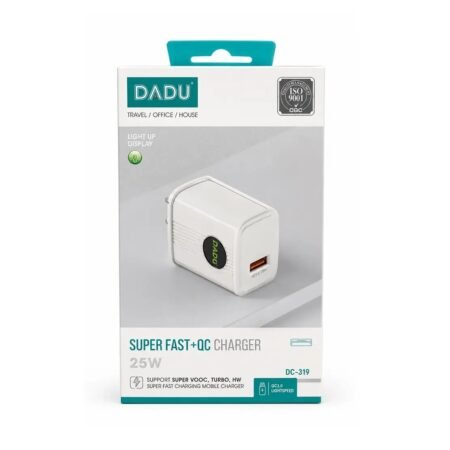 Cargador Super Fast+QC 25W For Lightning DC-389