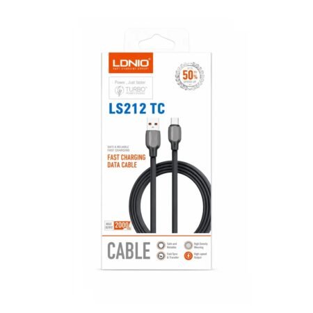 Cable USB-A A Micro-USB De 50W 2M LS212 TC