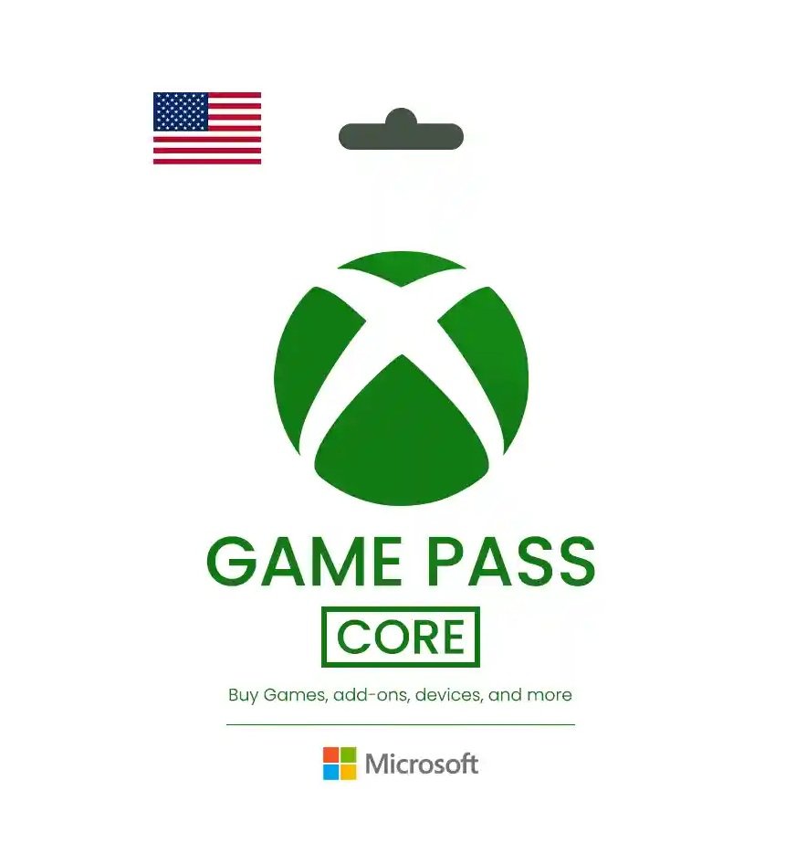 gift card code Xbox Game Pass Core - USA - Imagen 1