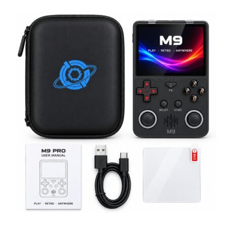Consola Retro M9 Pro +35000 Games Negra