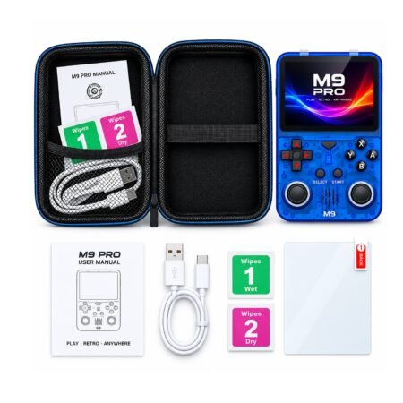 Consola Retro M9 Pro +35000 Games Azul