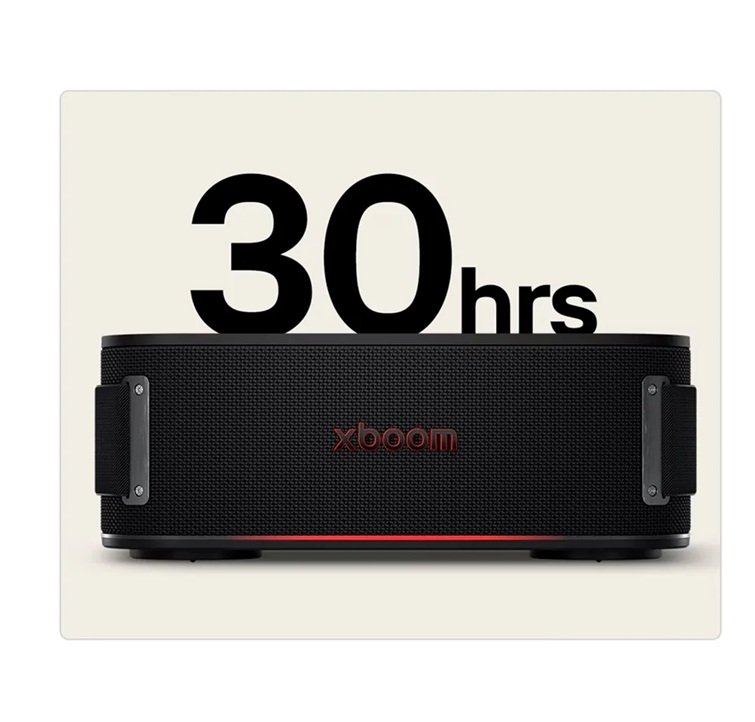 xboom panama Parlante Portátil 40 W LG Bluetooth Negro XBOOM - Imagen 1