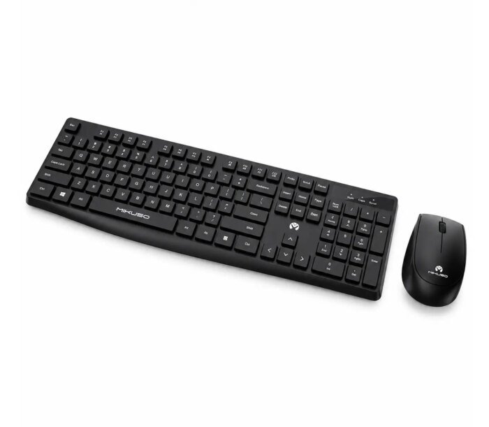 032 Mikuso Wireless Combo Keyboard y Mouse KB-C032 - Imagen 1