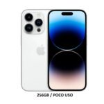 iPhone 14 Pro 256GB Silver Poco Uso ESIM 96%