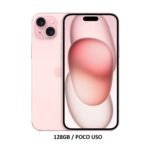 iPhone 15 Plus 128GB Pink Poco Uso 86% ESIM
