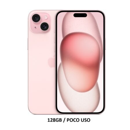 iPhone 15 Plus 128GB Pink Poco Uso 86% ESIM