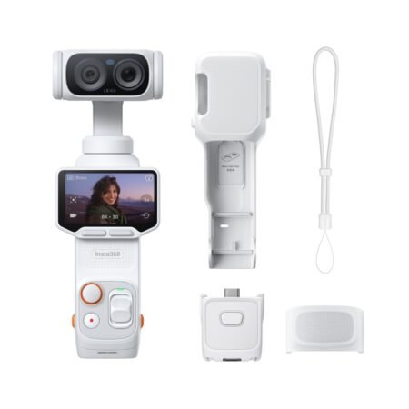 Insta360 Luna Ultra Dual-Lens 8k Gimbal camera White