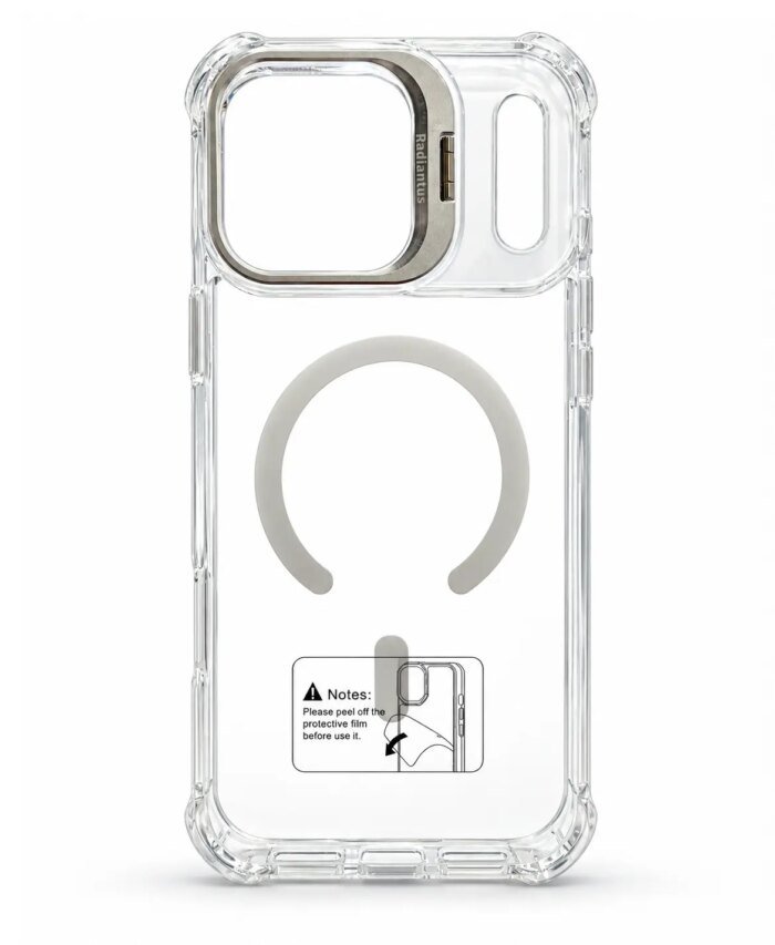 18 pro max panama Cover Transparente Magsafe iPhone 18 Pro Max - Imagen 1