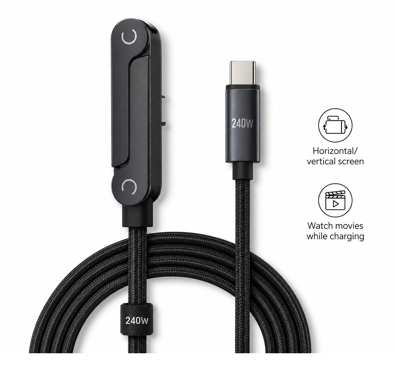 240w 240W T-Shaped fast Charging Type-c - Imagen 1