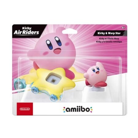 Amiibo Kirby Air Riders Kirby & Estrella Remolque