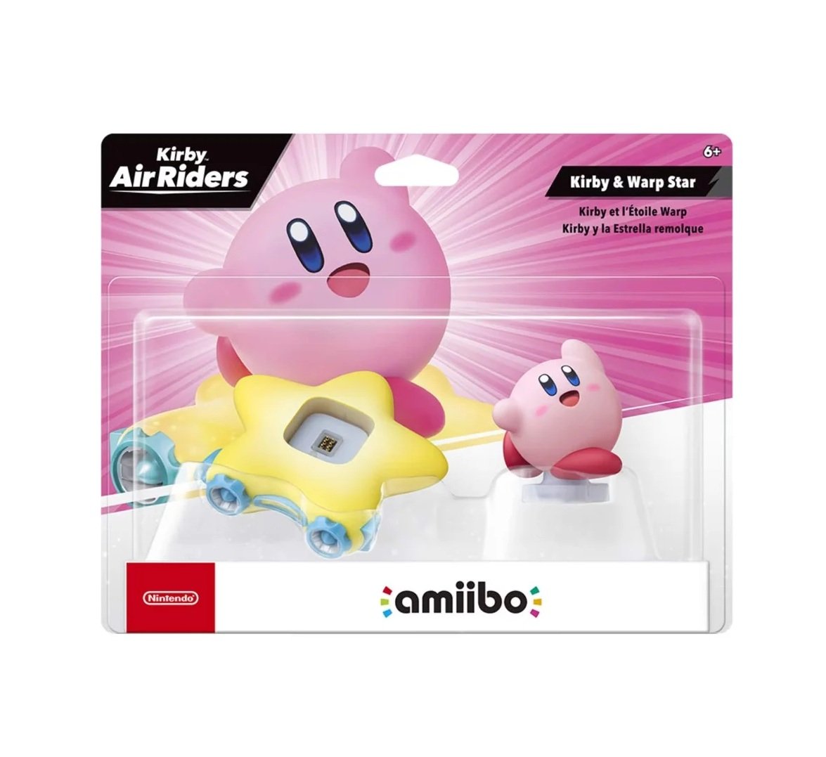 4450 Amiibo Kirby Air Riders Kirby & Estrella Remolque - Imagen 1