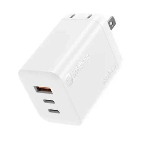 Solohour GaN Kit de Carga Ultra Rapida 65W A451C Blanco