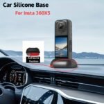 Base Silicona para Insta360 X5 Adhesivo para Carro