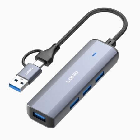 Adaptador DS114UC Tipo C Hub Ldnio