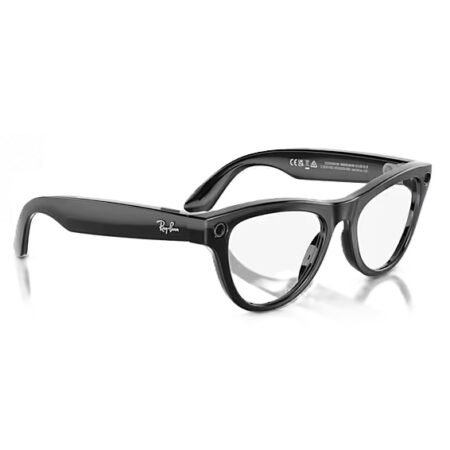Ray-Ban Meta Shiny Black S52 Gen 1 RW4010 Open Box